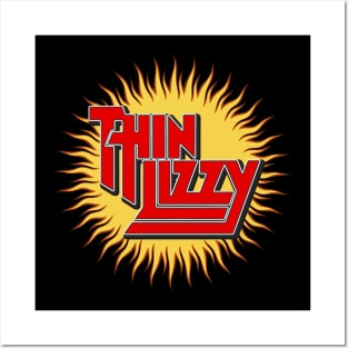Thin Lizzy Vintage Fanart Posters and Art
